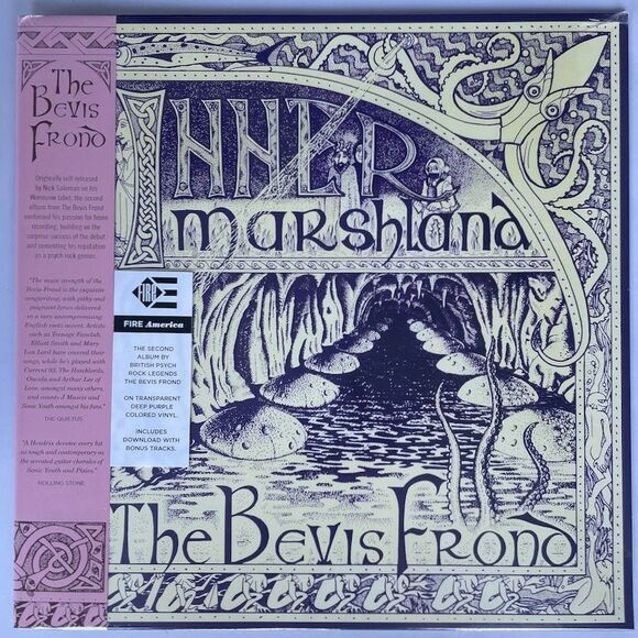 The Bevis Frond – Inner Mashland – Deep Purple Vinyl, LP, Reissue, Fire Records, - Picture 1 of 5
